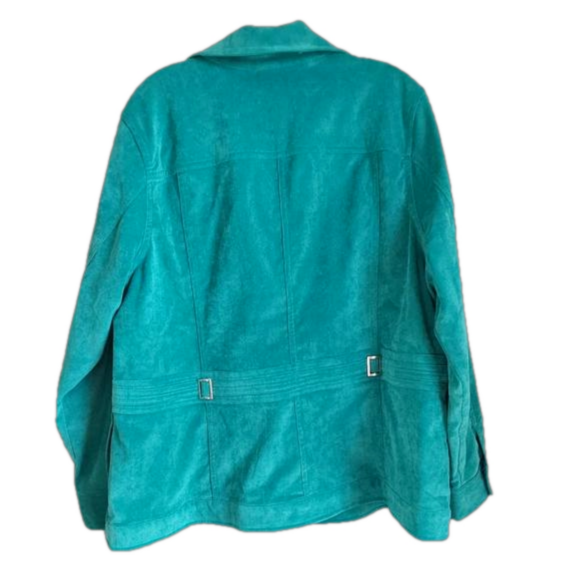 CJ Banks Corduroy Zipper Jacket 1X - Picture 9 of 13